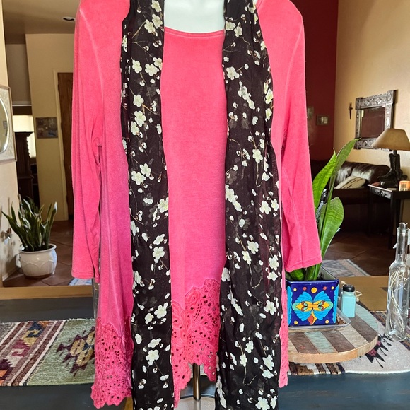 Soft surroundings, long sleeve blouse - Picture 5 of 5